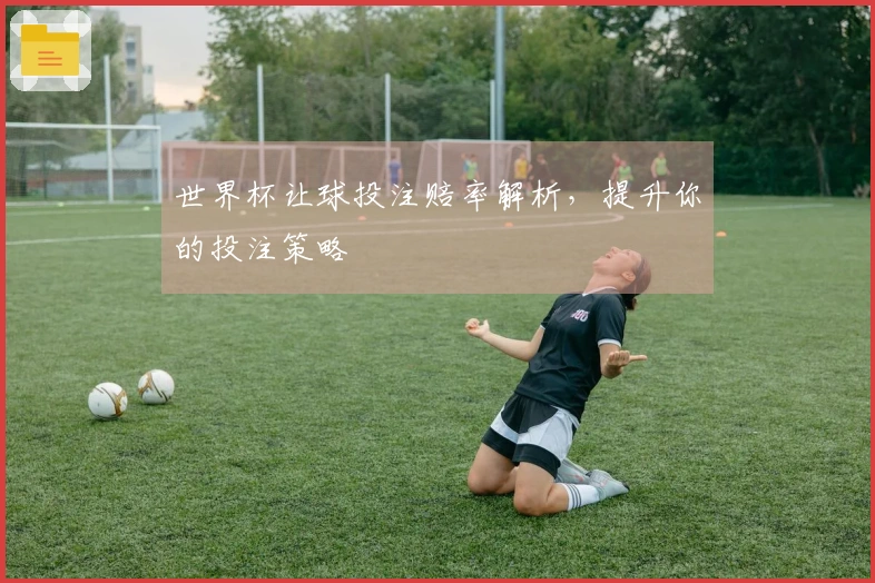 世界杯让球投注赔率解析，提升你的投注策略